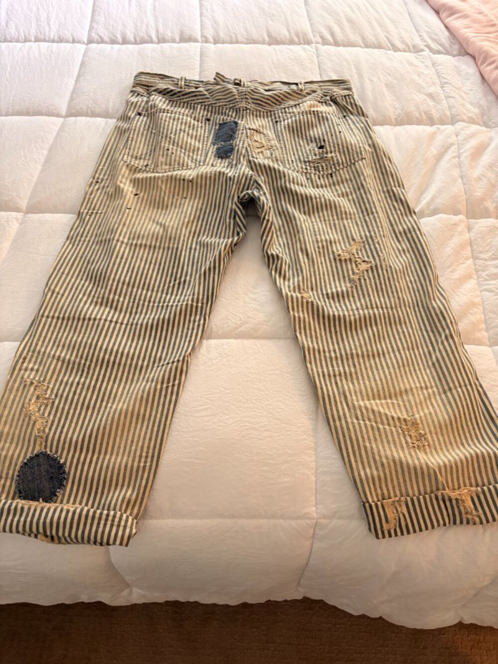 Magnolia Pearl Railroad Striped Miner Denims Union Pacific #151 - EC - Picture 5 of 8
